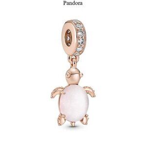 Pandora Rose Gold Turtle Charm